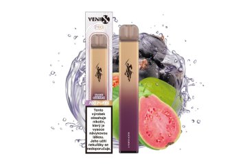 VENIX PRO - Černý rybíz a Guava (Black Guava), 700 potahů, 1,62% nikotinu, 10ks